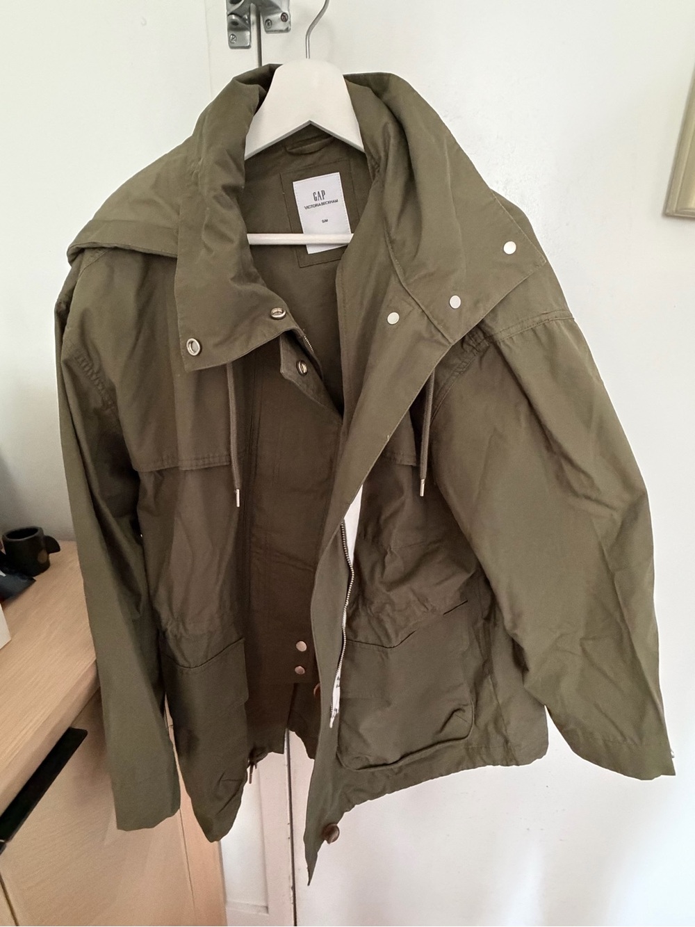 GAP x Victoria Beckham Olive Utility Jacket